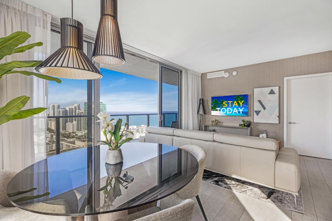 Hyde Beach House - Luxury 2-Bedroom - Gorgeous View - Resort Amenities - Rooftop Pool - Hot Tub - Tennis Court - Minutes To The Ocean Hollywood Exterior foto